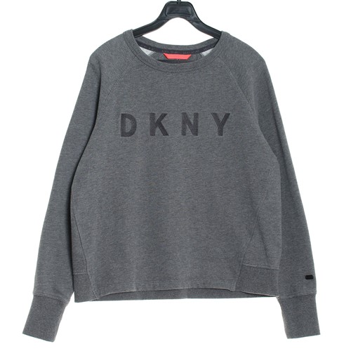 DKNY 디케이엔와이 우먼스 로고 맨투맨 / M