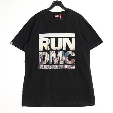 RUNDMC 프린팅 반팔 티셔츠