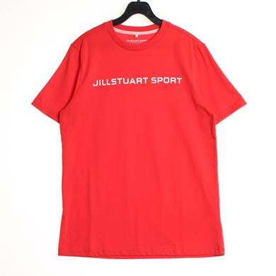 JILL STUART 로고 반팔 티셔츠