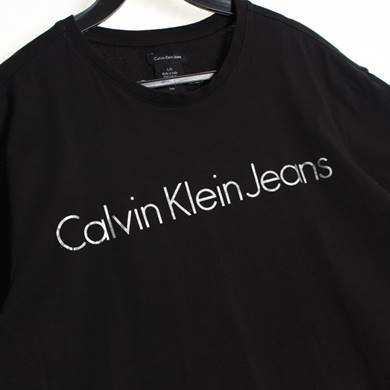 CALVIN KLEIN 로고 반팔 티셔츠