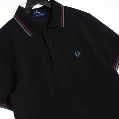 FRED PERRY 로고 반팔 카라티