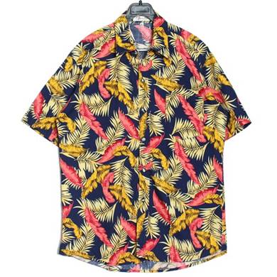  빈티지 하와이안 셔츠 / XL
